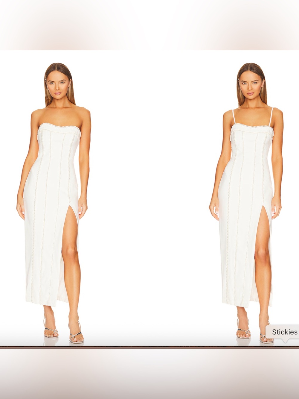 ELLIATT Whynter Maxi Dress in Ivory, Small
